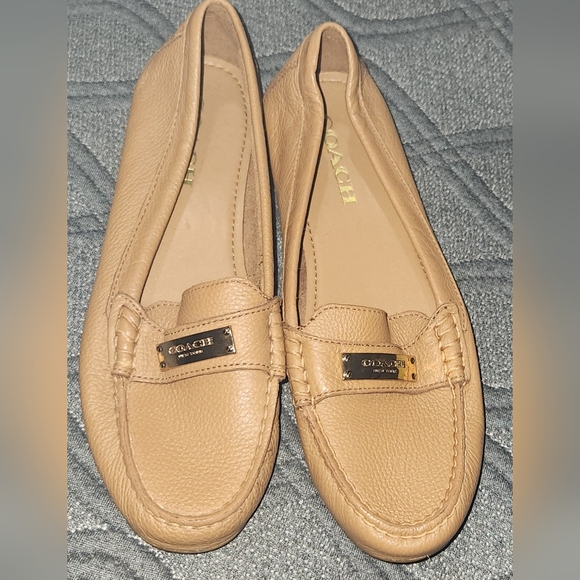 COACH FREDERICA PEBBLE GRAIN LEATHER SIZE 7.5 WORN A HANDFUL OF TIMES. - Picture 1 of 10